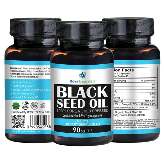 Black Seed Oil Soft Gels