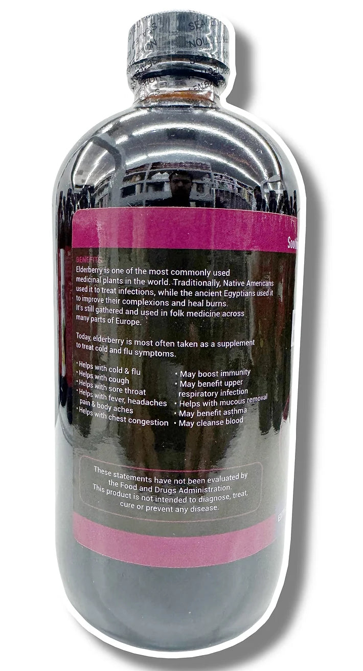 16oz Elderberry Immunity Booster